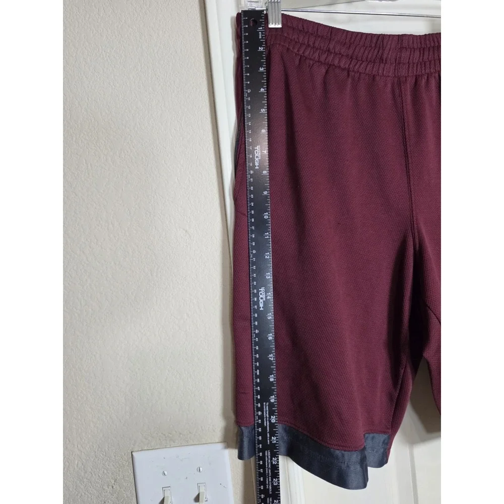 Knights Apparel Texas A&M Men's Basketball Athletic Shorts - Marroon - L